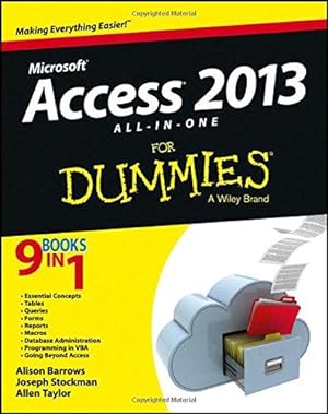 Image du vendeur pour Access 2013 All-in-One For Dummies mis en vente par WeBuyBooks