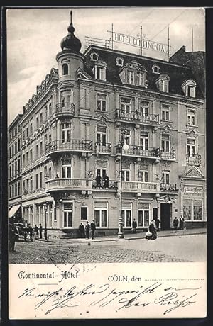 Ansichtskarte Köln, Hotel Continental