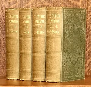 THE SPECTATOR WITH SKETCHES OF THE LIVES OF THE AUTHORS.4 VOL. SET (COMPLETE)