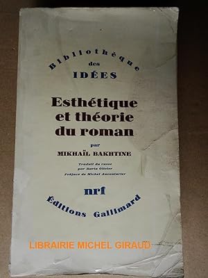 Seller image for Esthtique et thorie du roman for sale by Librairie Michel Giraud