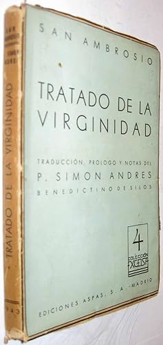 Imagen del vendedor de (S1) - TRATADO DE LA VIRGINIDAD a la venta por UNIO11 IMPORT S.L.