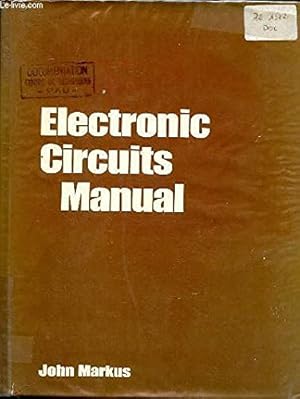 Seller image for Electronic circuits manual for sale by Ammareal