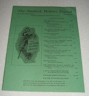 The Sherlock Holmes Journal, Summer 1972 // The Photos in this listing are of the magazine that i...