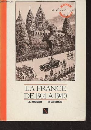 La France de 1914 à 1940 - "Collection Nathan-Université"