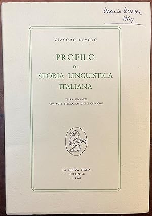 Profilo di storia linguistica italiana