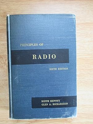 Image du vendeur pour Principles of Radio Sixth Edition mis en vente par Stillwaters Environmental Ctr of the Great Peninsula Conservancy