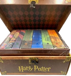 Seller image for Harry Potter Series: Harry Potter and the Sorcerer's Stone; Harry Potter and the Chamber of Secrets; Harry Potter and the Prisoner of Azkaban; Harry Potter and the Goblet of Fire; Harry Potter and the Order of the Phoenix; Harry Potter and the Half-Blood Prince; Harry Potter and the Deathly Hallows (7 volumes) for sale by Ken Sanders Rare Books, ABAA