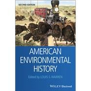 Imagen del vendedor de American Environmental History a la venta por eCampus