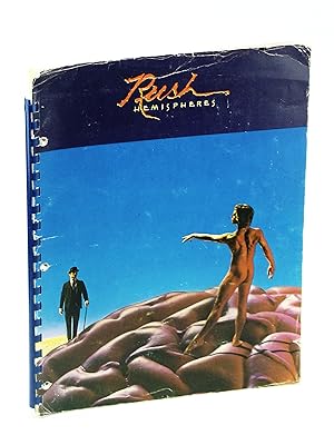 Bild des Verkufers fr Rush - Hemispheres - Songbook with Piano Sheet Music, Lyrics and Guitar Chords zum Verkauf von RareNonFiction, IOBA
