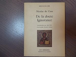 Seller image for De la docte Ignorance. for sale by Tir  Part