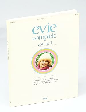 Bild des Verkufers fr Evie Complete Volume 1 [One]: Songbook With Piano Sheet Music, Lyrics and Chords zum Verkauf von RareNonFiction, IOBA