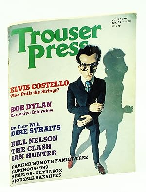 Bild des Verkufers fr Trouser Press No. 39, June 1979, Volume Six, Number Five: On Tour With Dire Straits / Elvis Costello zum Verkauf von RareNonFiction, IOBA