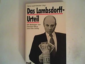 Immagine del venditore per Das Lambsdorff-Urteil venduto da ANTIQUARIAT FRDEBUCH Inh.Michael Simon