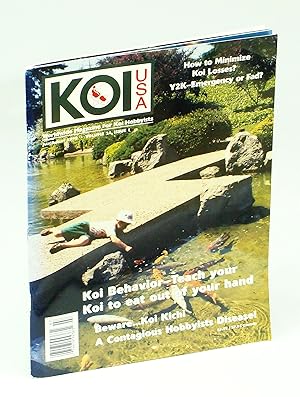 Imagen del vendedor de KOI USA Magazine, July/August 1999, Volume 24, Issue 1 - Teach Your Koi To Eat From Your Hand a la venta por RareNonFiction, IOBA