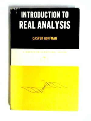 Seller image for Introduction to Real Analysis for sale by World of Rare Books