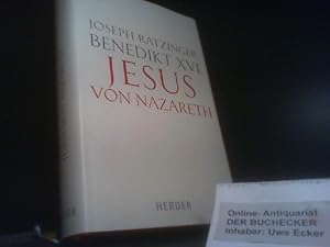 Benedikt XVI., Papst: Jesus von Nazareth; Teil: Teil 1., Von der Taufe im Jordan bis zur Verklärung