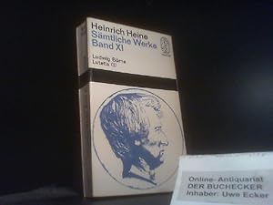 Heinrich Heine - Sämtliche Werke. Band XI. (Nr.1021. 1022)