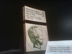 Heinrich Heine. Sämtliche Werke. Band XIV. (Heinrich Heine. Sämtliche Werke.)
