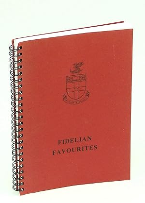 Image du vendeur pour Fidelian Favourites - Cookbook [Cook Book] mis en vente par RareNonFiction, IOBA