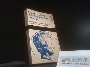 Sämtliche Werke Band IV Nachlese zu den Gedich7en (II) .