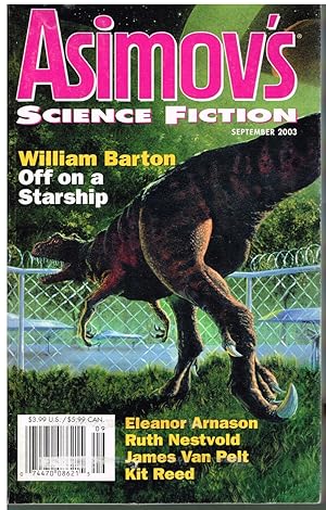 Seller image for Asimov's Science Fiction September 2003 for sale by First Class Used Books