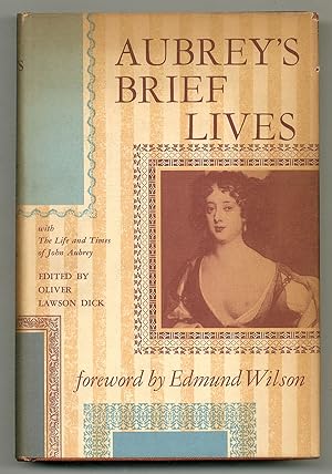 Bild des Verkufers fr Aubrey's Brief Lives zum Verkauf von Between the Covers-Rare Books, Inc. ABAA