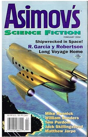 Bild des Verkufers fr Asimov's Science Fiction February 2004 zum Verkauf von First Class Used Books