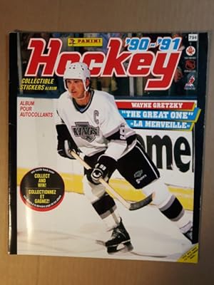 Panini Hockey '90 - '91 -Collectible Stickers Album (Album Pour Autocollants)