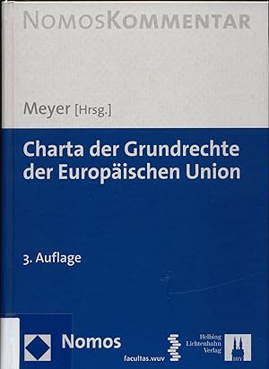 Immagine del venditore per Charta der Grundrechte der Europischen Union venduto da avelibro OHG