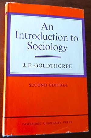 Seller image for An Introduction to Sociology (Second Edition) for sale by Gargoyle Books, IOBA