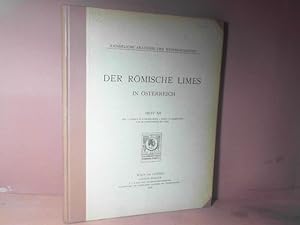 Bild des Verkufers fr Der rmische Limes in sterreich, Heft 12. (= Kaiserliche Akademie der Wissenschaften). zum Verkauf von Antiquariat Deinbacher