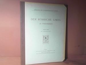 Bild des Verkufers fr Der rmische Limes in sterreich, Heft 17. (= Kaiserliche Akademie der Wissenschaften). zum Verkauf von Antiquariat Deinbacher