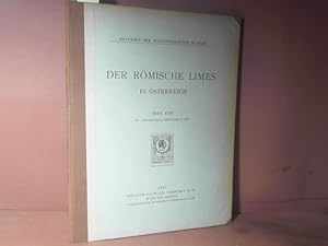 Bild des Verkufers fr Der rmische Limes in sterreich, Heft 18. (= Kaiserliche Akademie der Wissenschaften). zum Verkauf von Antiquariat Deinbacher