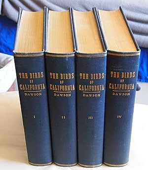 The Birds of California 4 volume set