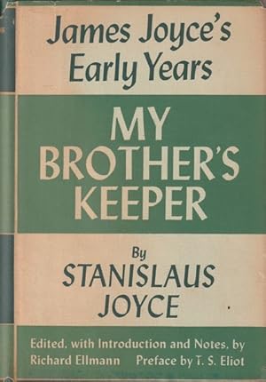 Image du vendeur pour My Brother's Keeper: James Joyce's Early Year mis en vente par Goulds Book Arcade, Sydney