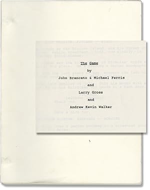 Seller image for The Game (Original screenplay for the 1997 neo-noir film) for sale by Royal Books, Inc., ABAA