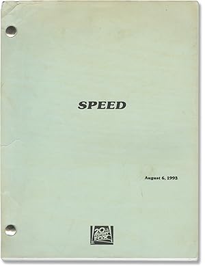 Bild des Verkufers fr Speed (Original screenplay for the 1994 film) zum Verkauf von Royal Books, Inc., ABAA