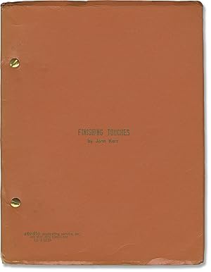 Bild des Verkufers fr Finishing Touches (Original script for the 1973 Broadway play) zum Verkauf von Royal Books, Inc., ABAA