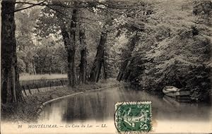 Ansichtskarte / Postkarte Montélimar Drôme, un Coin du Lac