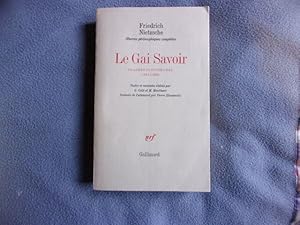 Le gai savoir fragments posthumes 1881-1882