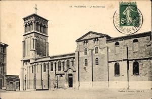 Ansichtskarte / Postkarte Valence Drôme, la Cathedrale