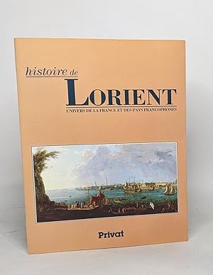 Image du vendeur pour Histoire de Lorient mis en vente par crealivres