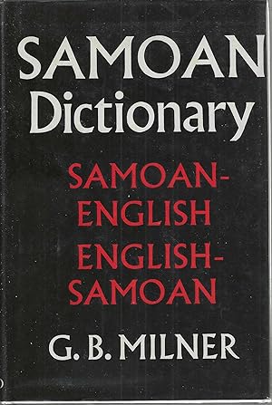 Seller image for Samoan dictionary: Samoan-English, English-Samoan for sale by Tinakori Books