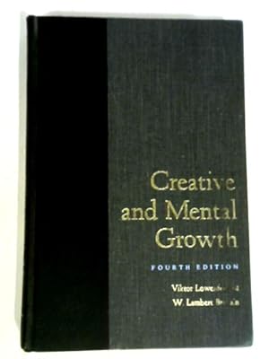 Imagen del vendedor de Creative and Mental Growth a la venta por World of Rare Books