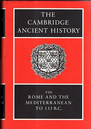 Imagen del vendedor de The Cambridge Ancient History: Volume 8 a la venta por High Street Books