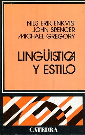 Imagen del vendedor de Lingistica y estilo a la venta por Rincn de Lectura