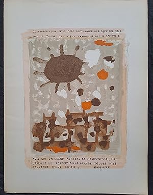 Georges Braque - Lithograph 1964