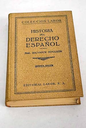 Historia del derecho español