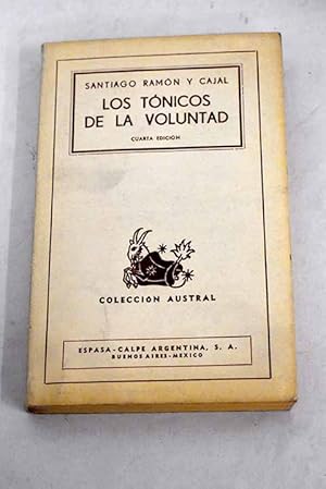 Imagen del vendedor de Los tnicos de la voluntad a la venta por Alcan Libros