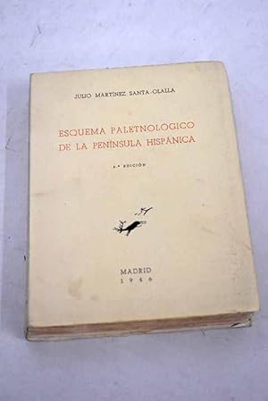 Image du vendeur pour Esquema paletnolgico de la Pennsula Hispnica mis en vente par Alcan Libros